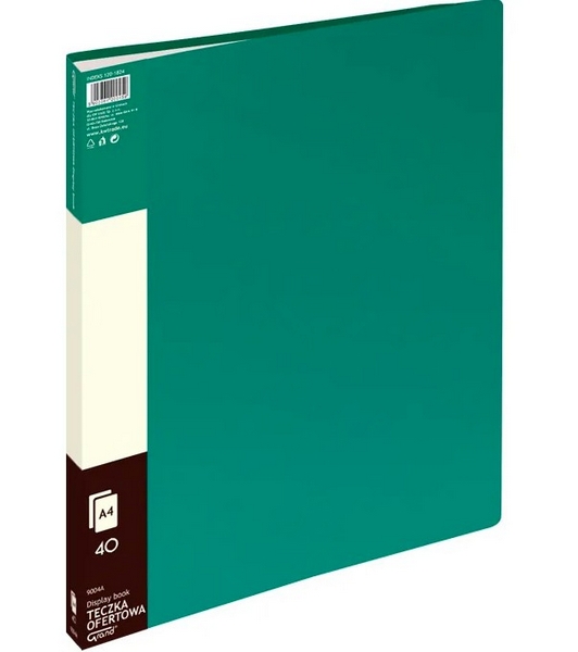 Teczka ofert. A4/40k. Eagle 9004A Grand 120-1824 zielony